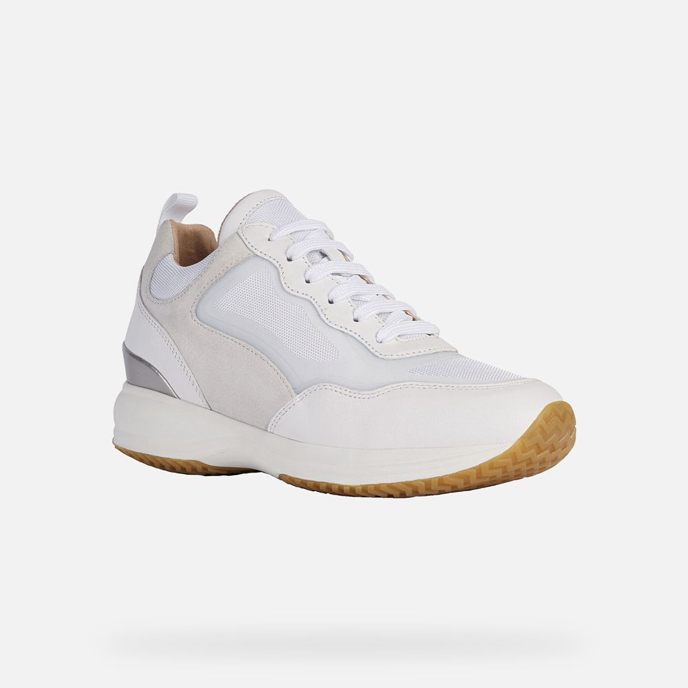 Geox Bayan Spor Ayakkabı Beyaz - Happy - IJR-395710